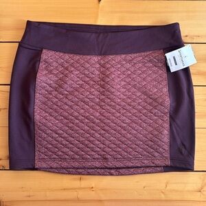 Smartwool Diamond Quilted Skirt. Size Large. New with tags.